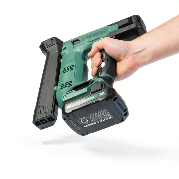 Koki Power Upholstery Stapler Modern Brushed-10
