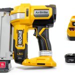 RYOBI Power Finish Stapler Yellow Compact Design-0