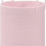 HOBASKET Cotton Rope Laundry Basket-0