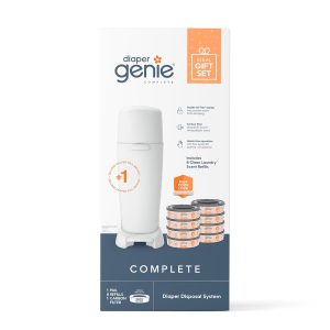 Diaper Genie Complete Pail White Odor Control-0