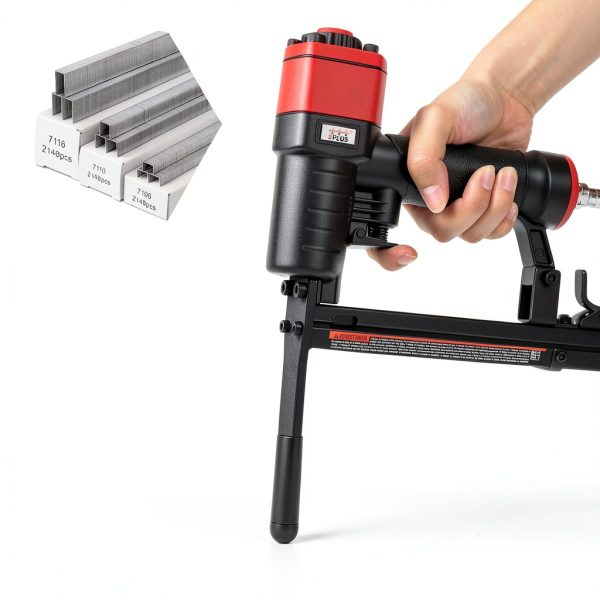 Upholstery Stapler 3PLUS Aluminum Full Strip-1