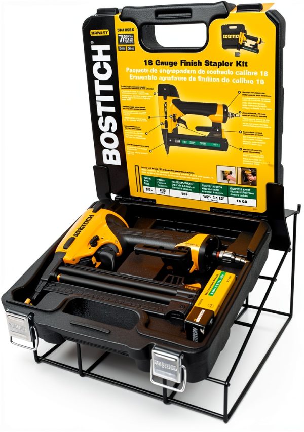 BOSTITCH Power Finish Stapler Black Modern-16