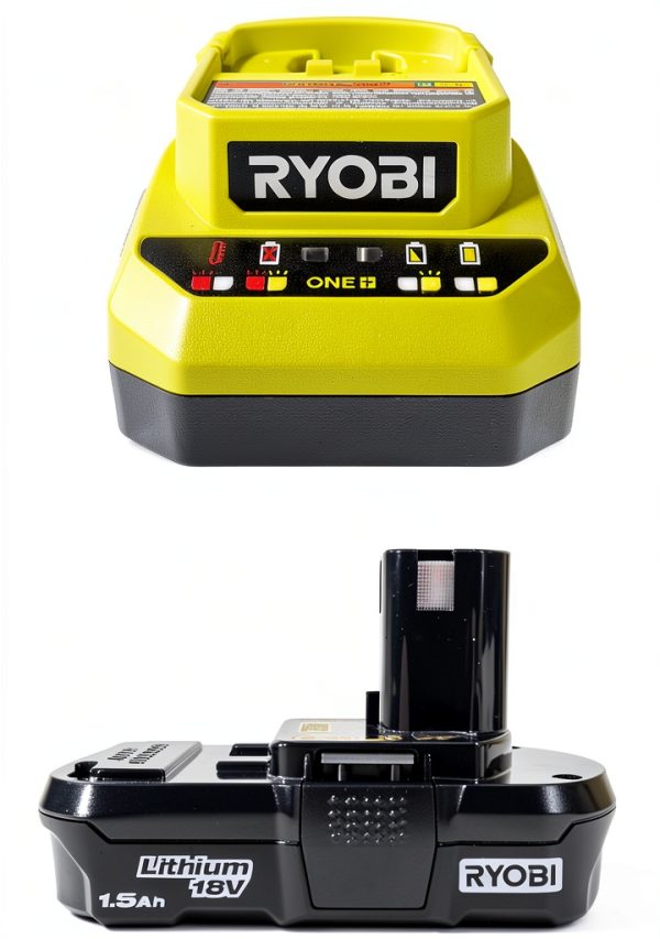 RYOBI Power Finish Stapler Yellow Compact Design-3