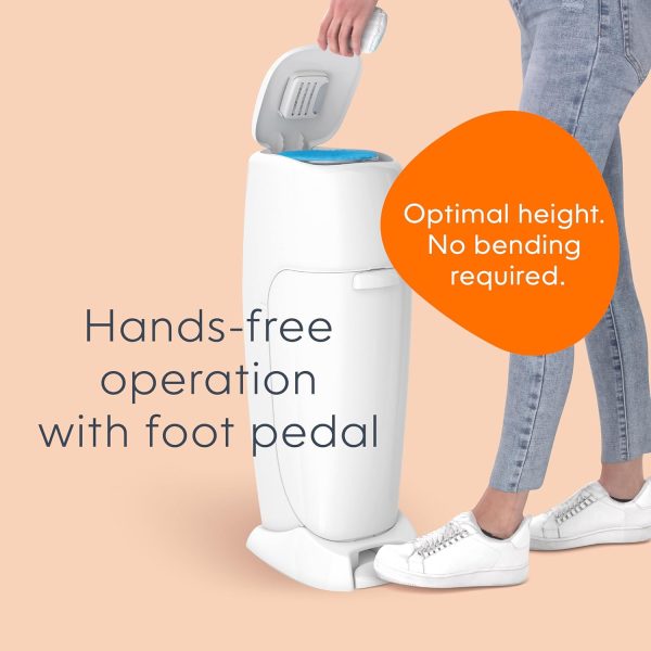 Diaper Genie Complete Pail White Odor Control-3