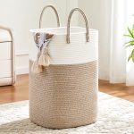 Cotton Rope Laundry Basket Artfeel Natural Design-0