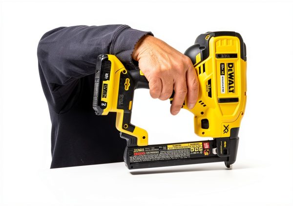 DEWALT 20V MAX Power Finish Stapler Yellow DCN681B-1
