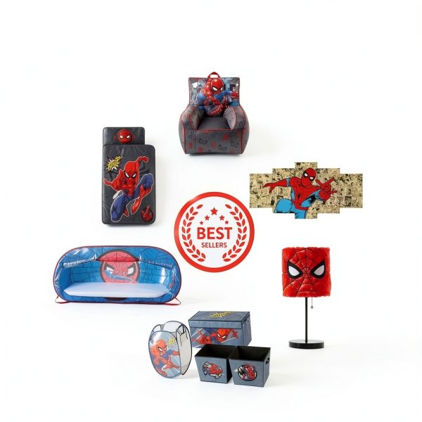 Spiderman Hamper IDEA NUOVA Nursery Storage-4