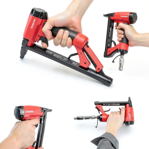 WORKPRO 20G Pneumatic Stapler Metal-4