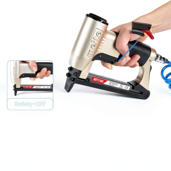 Pneumatic Stapler Meite Built in Aluminum 100psi-5
