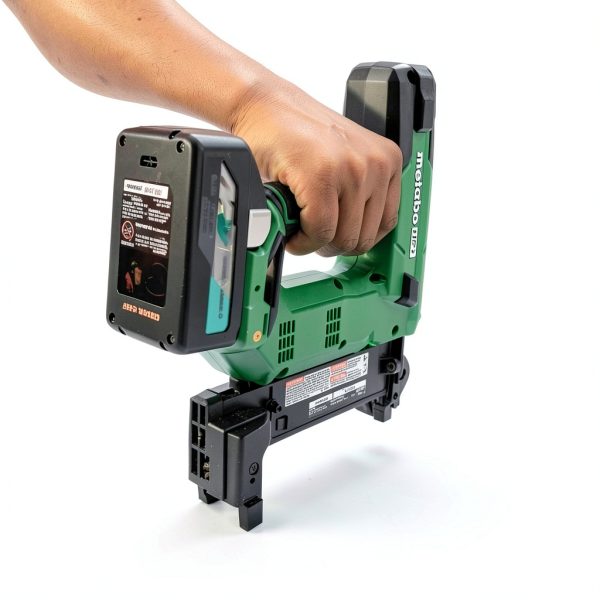 Koki Power Upholstery Stapler Modern Brushed-12