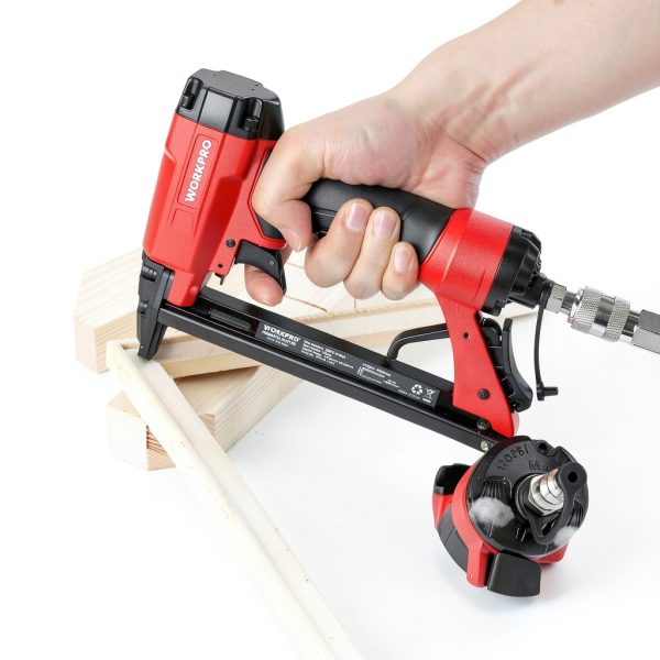 WORKPRO 20G Pneumatic Stapler Metal-5