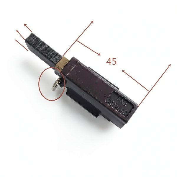 Vacuum Cleaner Motor Carbon Brush 4Pcs Baglaum for Lamb Tools 2311480-5